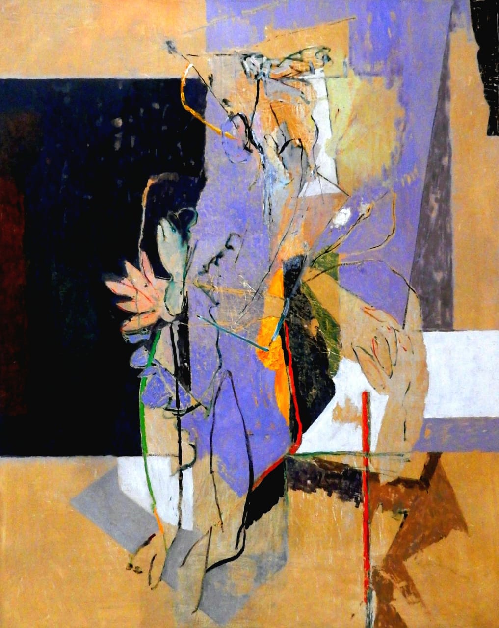 Икар перед полетом. 100х80